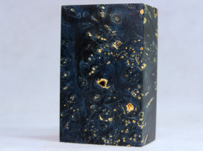 Stabilized Maple Burl Wood Mod Block